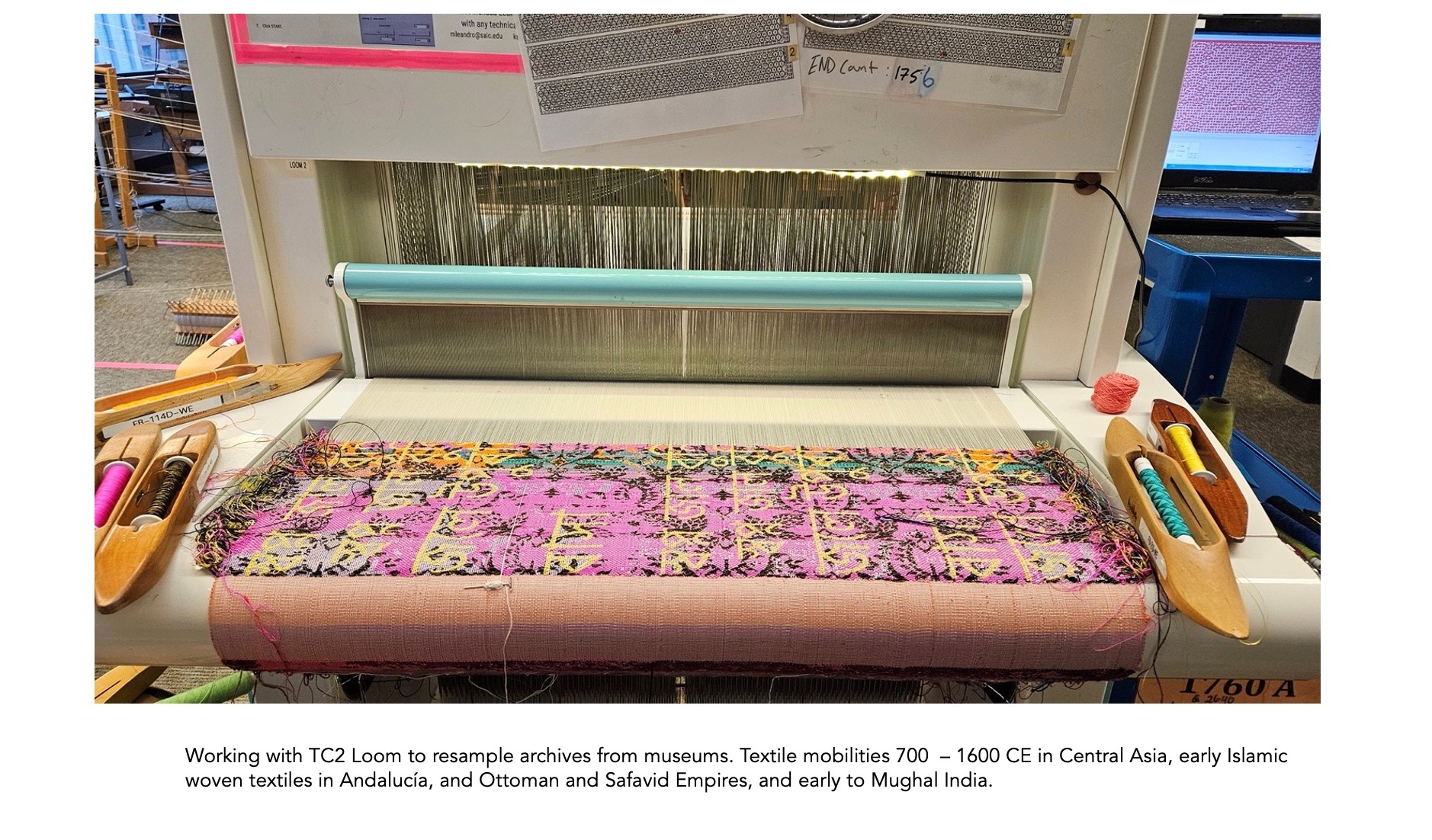 Woven works by Raisa Kabir...