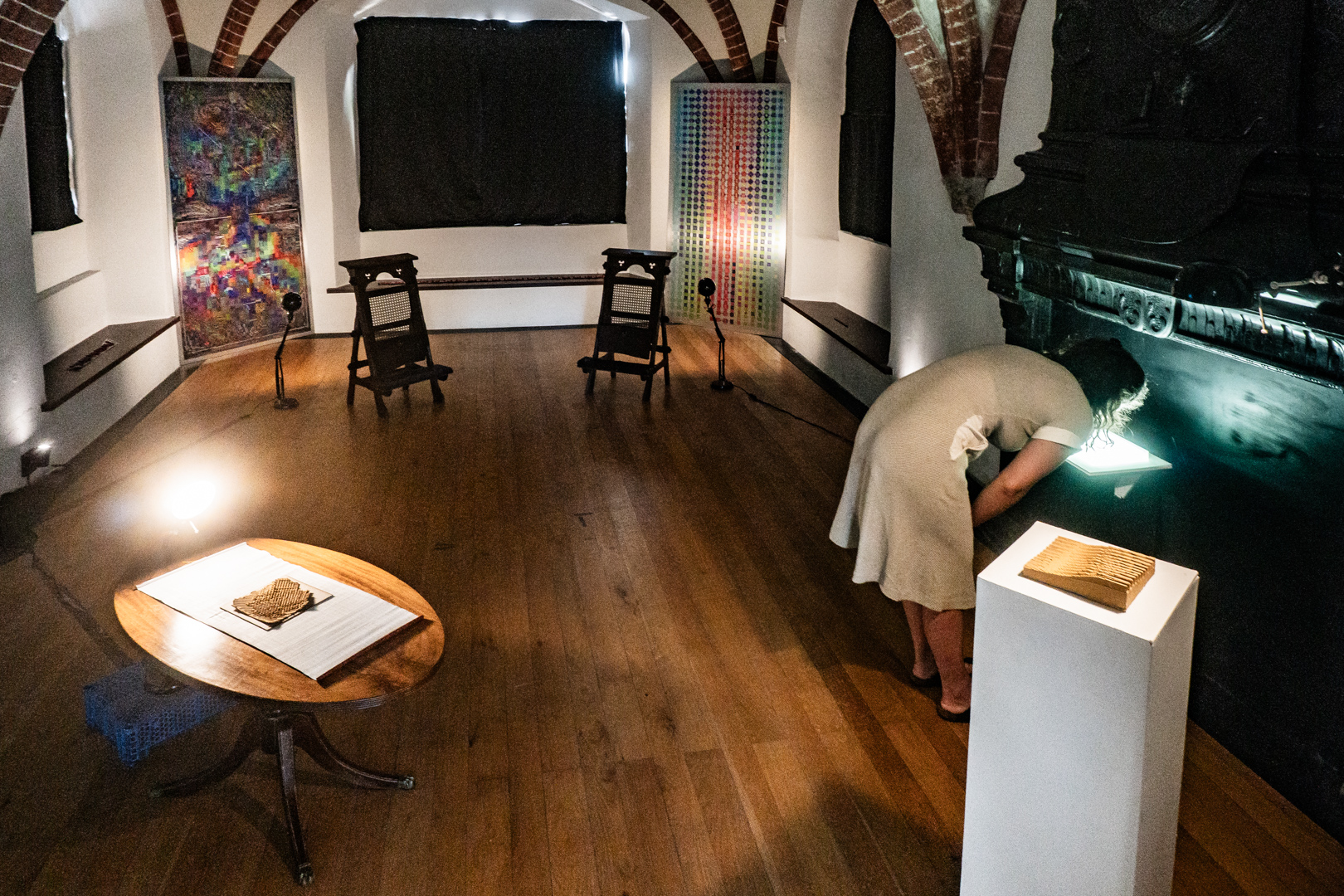 Woven works by Jaron Smedes van den Berg